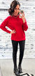 Really Red "Go-To" Sweater