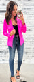 Ultra Pink Girl Boss Blazer