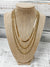 3 Piece Layered Gold Chain Necklace Set