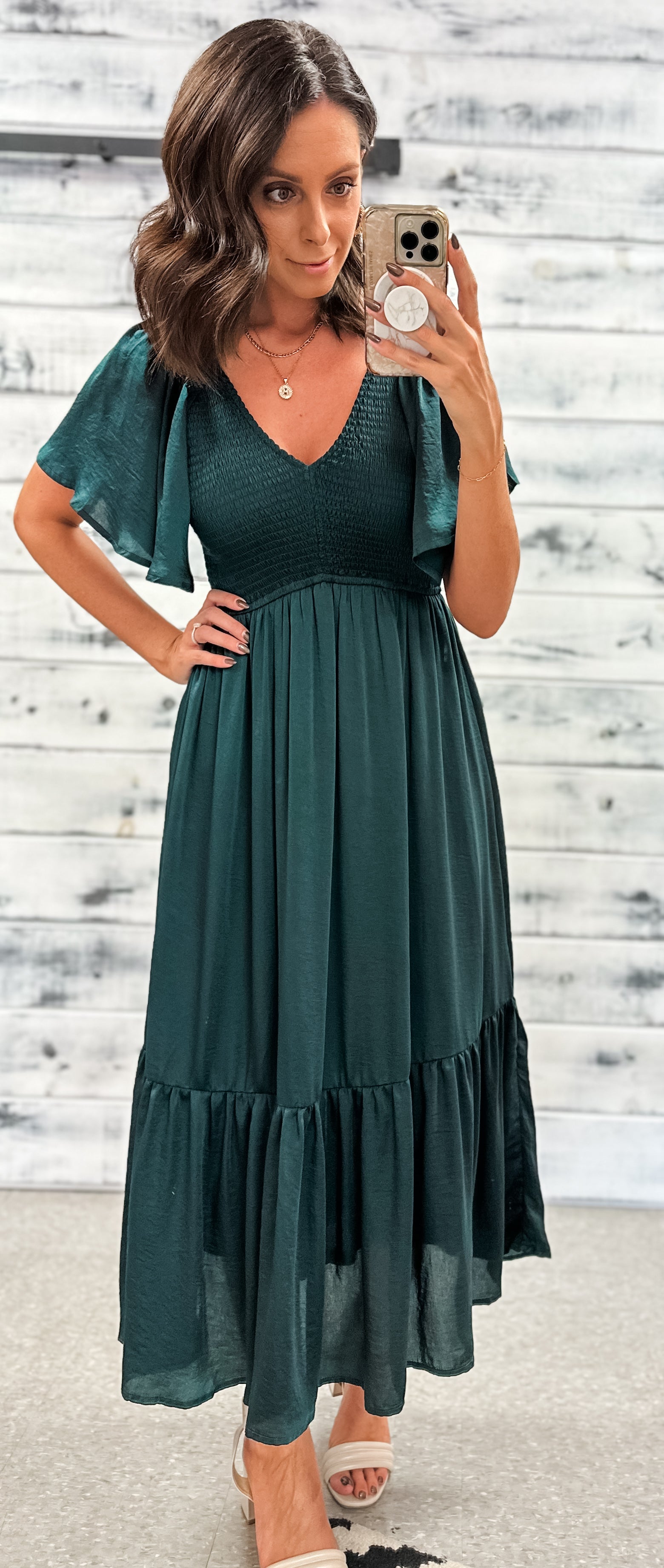 ワンピース Grace Cotton-Blend Long Dress Fubail / Grace Cotton-Blend Long Dress