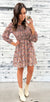 Floral Smocked Puff Sleeve Dress