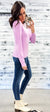 Bright Lilac Puff Sleeve Sweater