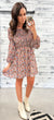 Floral Smocked Puff Sleeve Dress