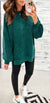 Hunter Green Chenille Relaxed Sweater