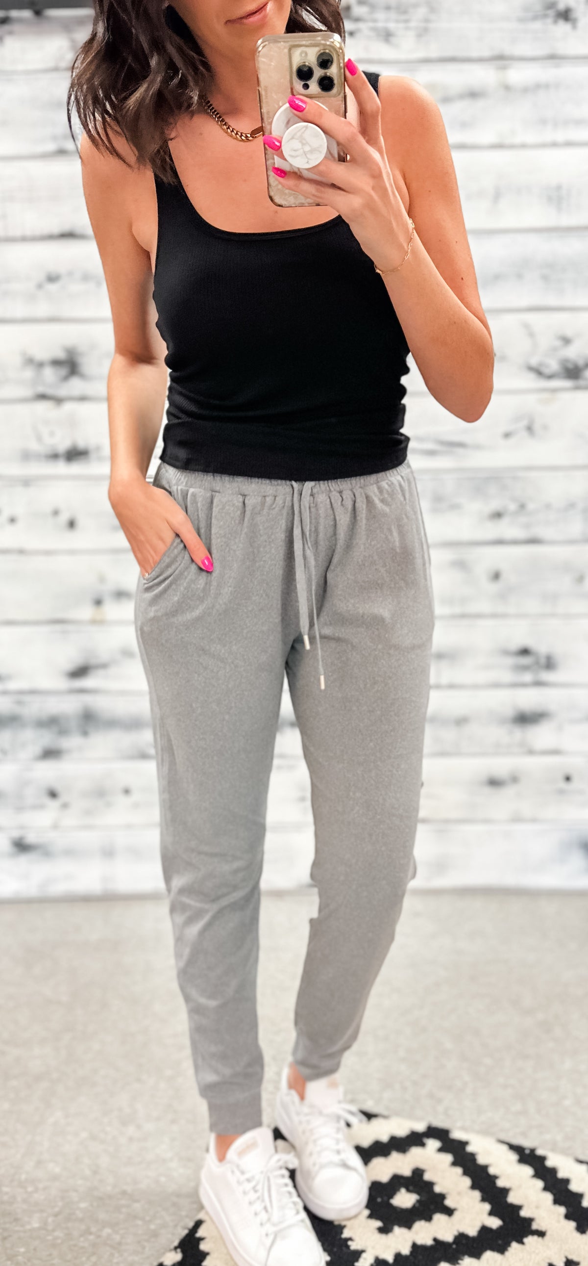 Heather Charcoal Soft &amp; Dreamy Jogger