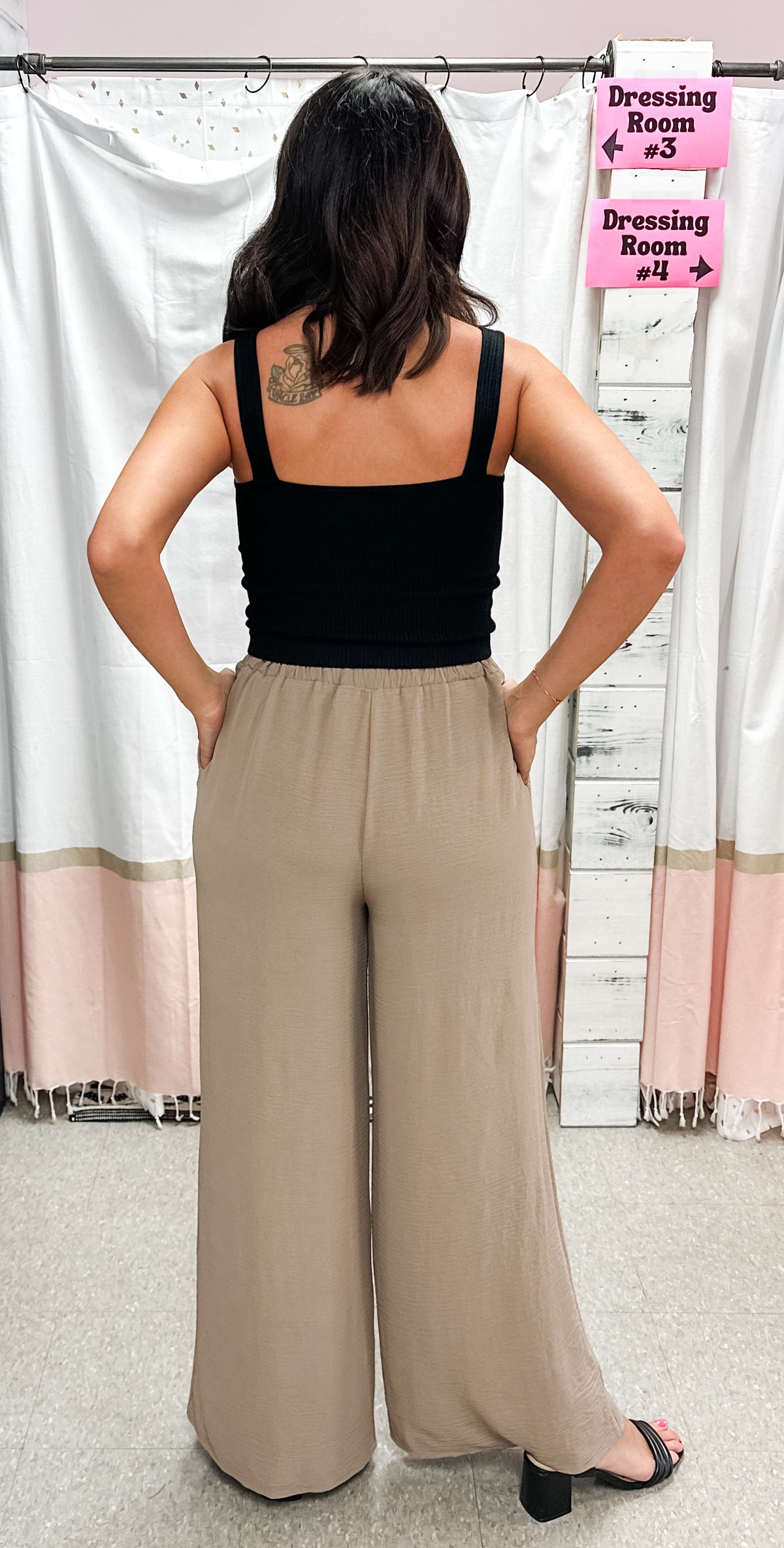 Coco Pleated Wide Leg Pants