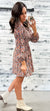 Floral Smocked Puff Sleeve Dress