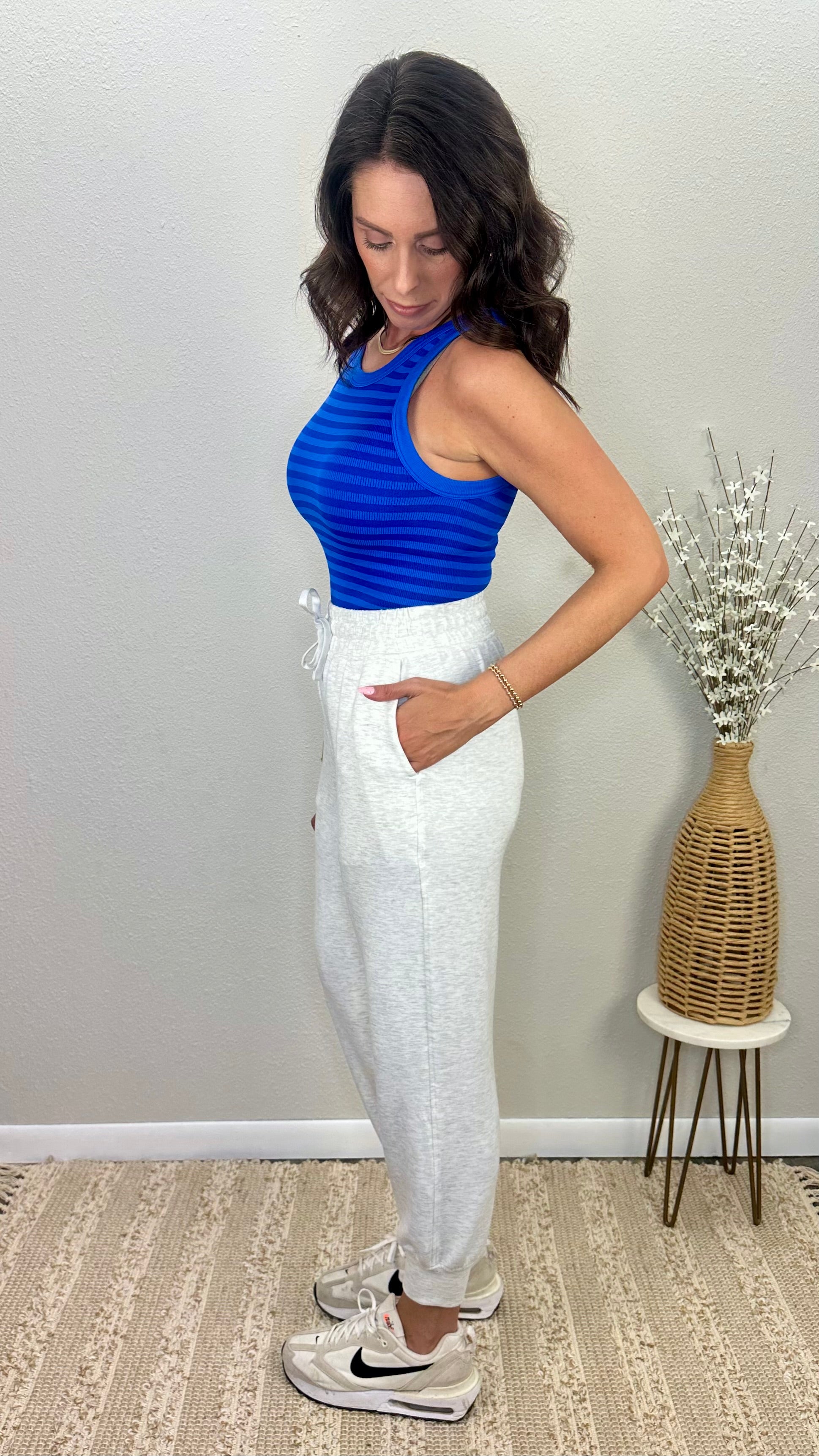Heather Soft Grey Go-To Cloud Jogger