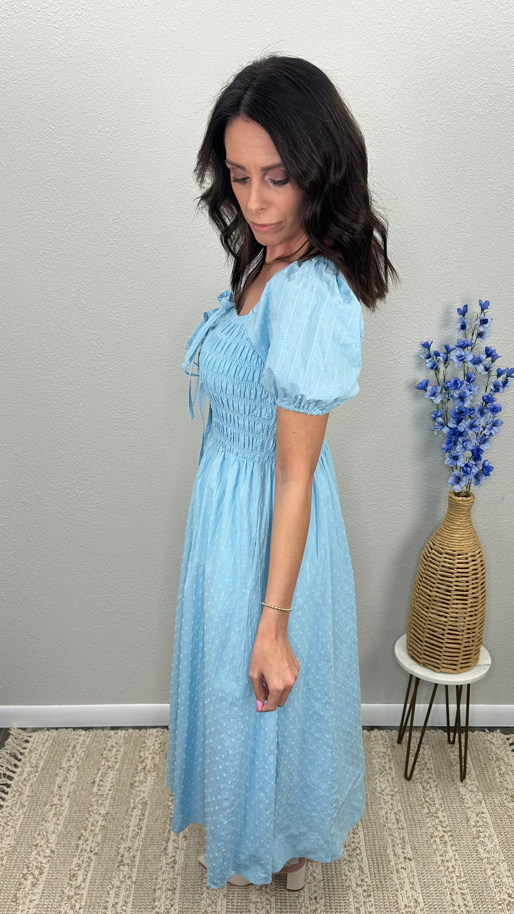 Bluebell Darling Bow Maxi Dress