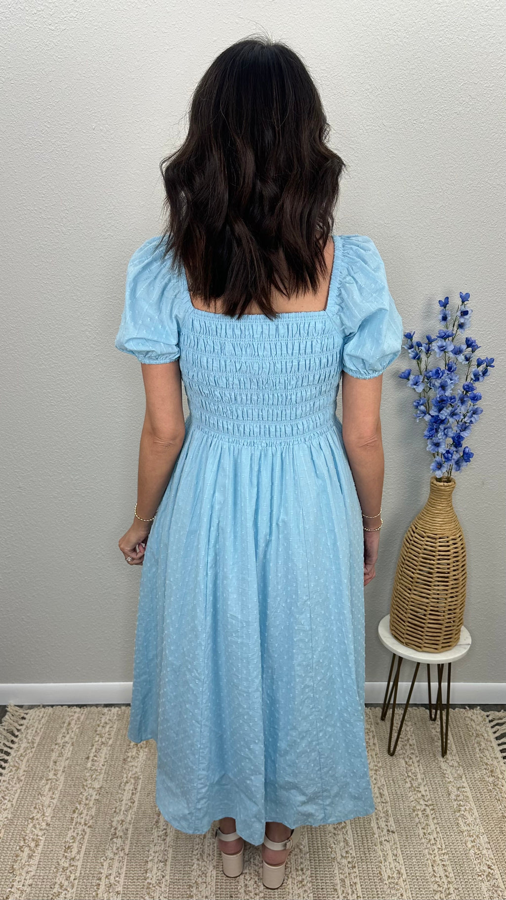 Bluebell Darling Bow Maxi Dress