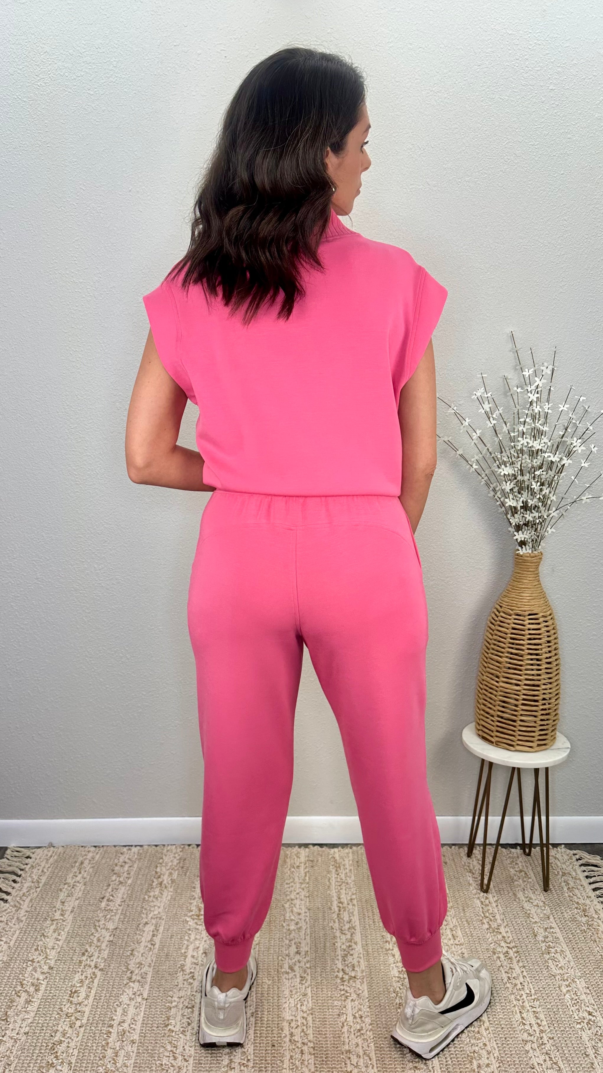 Poppy Pink Go-To Cloud Jogger