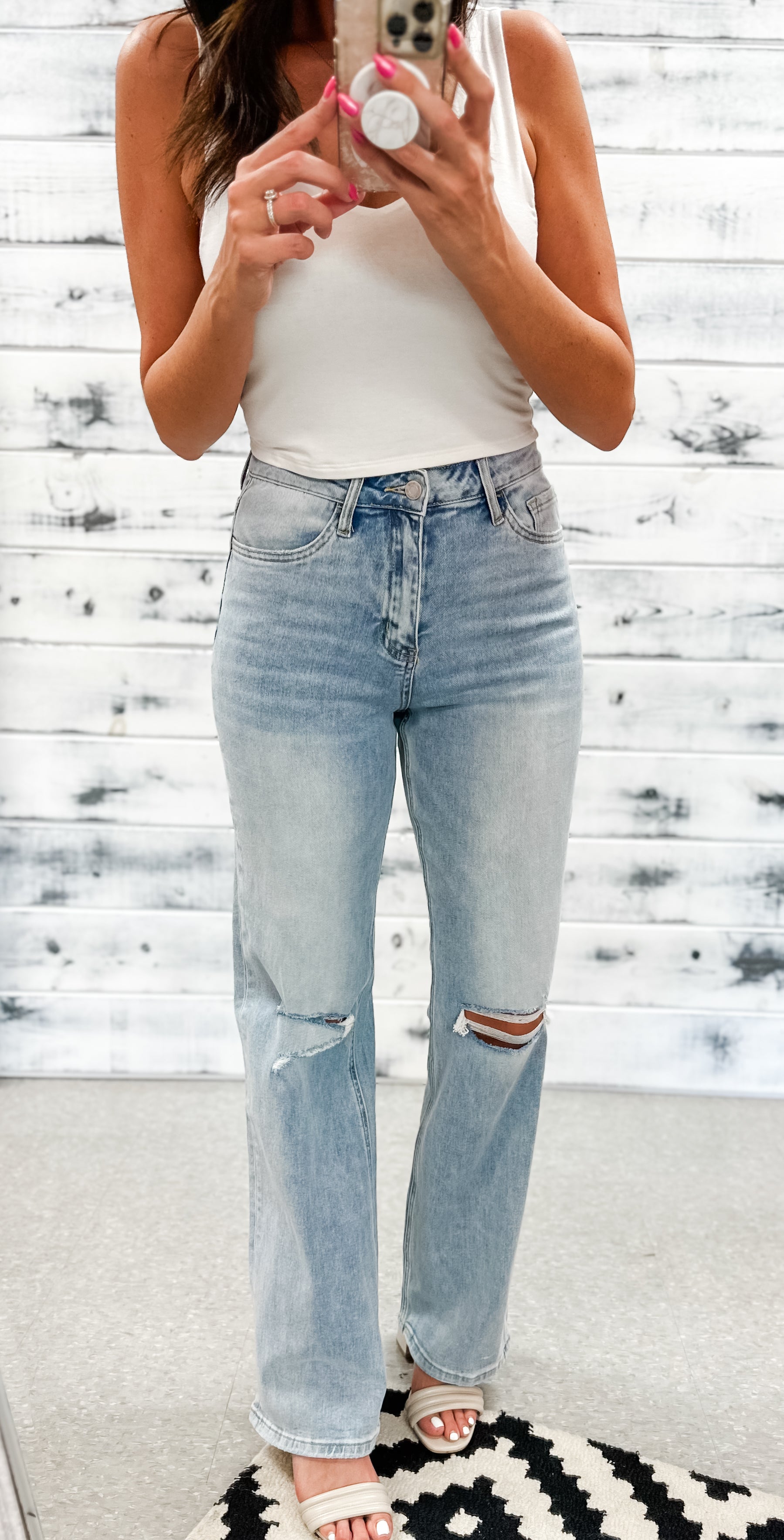 VERVET by Flying Monkey 90's Vintage Flare Jeans