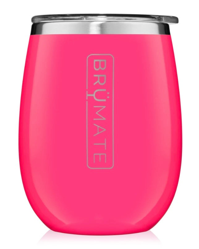 Neon Pink Uncork’d XL 14oz Wine Tumbler