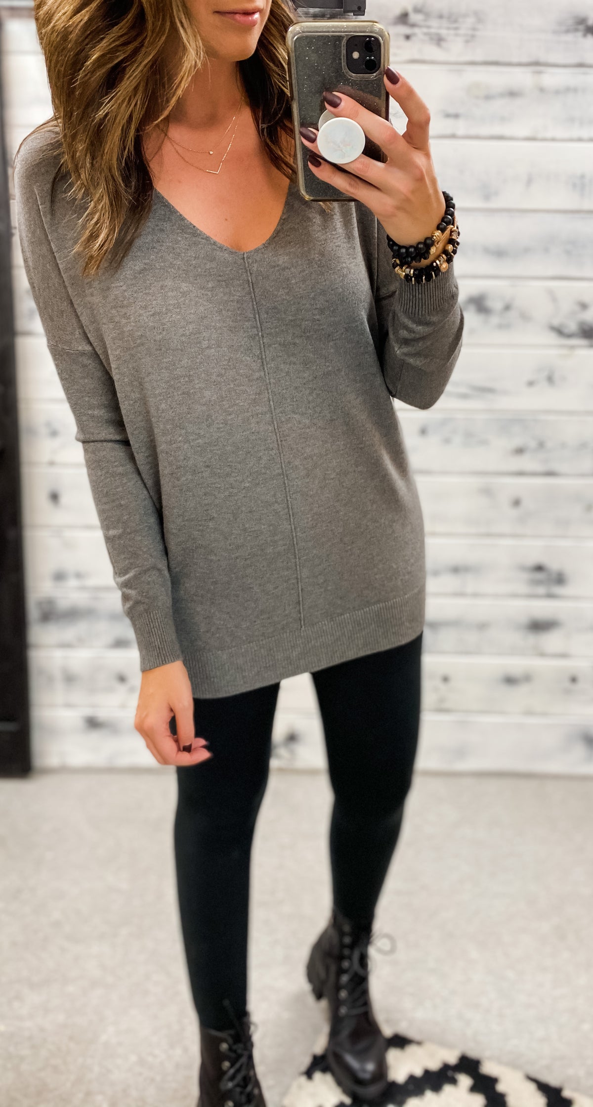 Charcoal Dreamers Sweater
