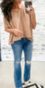 Mocha Knit Oversized Dolman Top