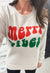 Merry Vibes Crew Neck Sweatshirt