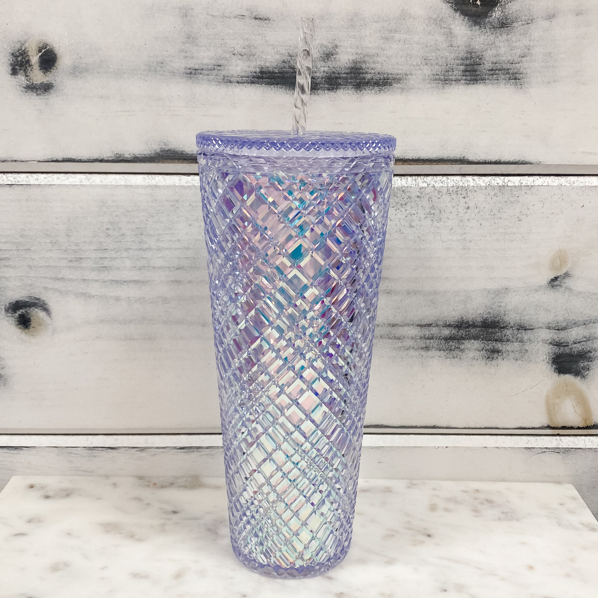 Neon Pink Matte Studded Tumbler - Grace and Garment Boutique