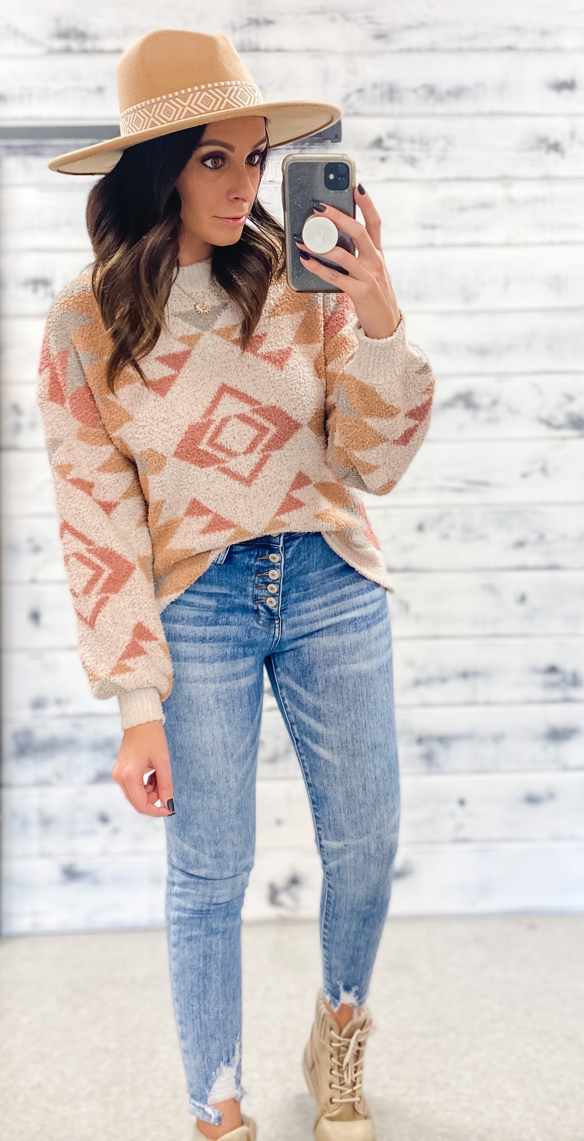 Southwest Vibes Cozy Sweater