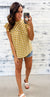 Sweet Summertime Mustard Babydoll Top