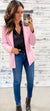 Light Pink Blazer W/Pockets
