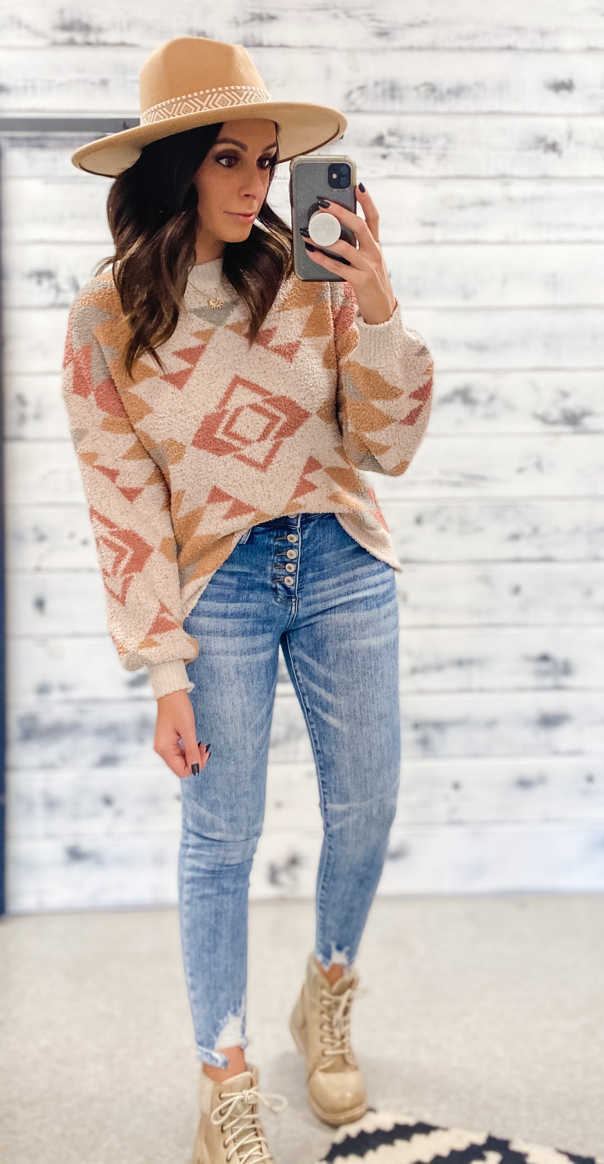 Southwest Vibes Cozy Sweater
