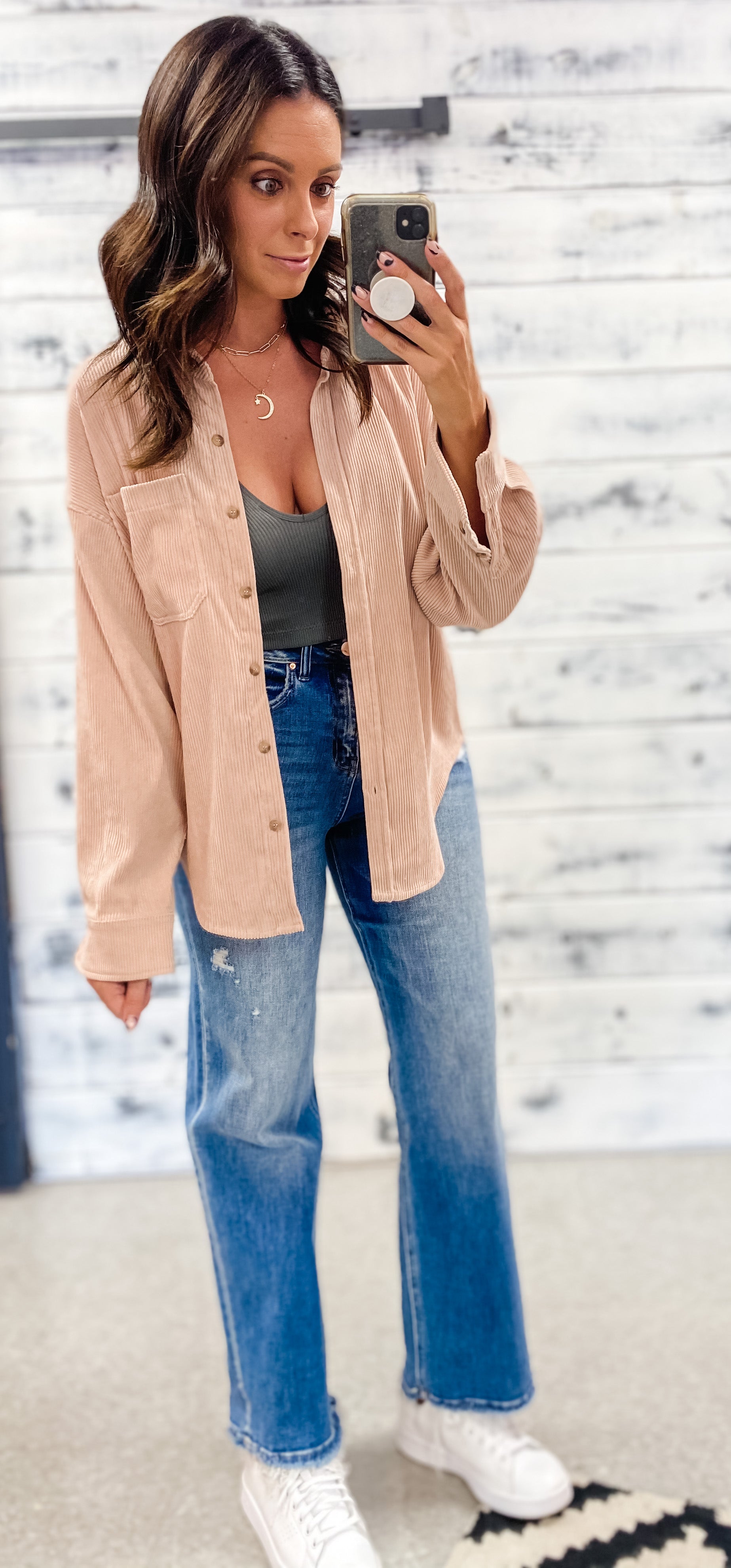 Blush 2024 corduroy jacket