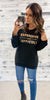 Expensive & Difficult Rose Gold Foil Sweatshirt