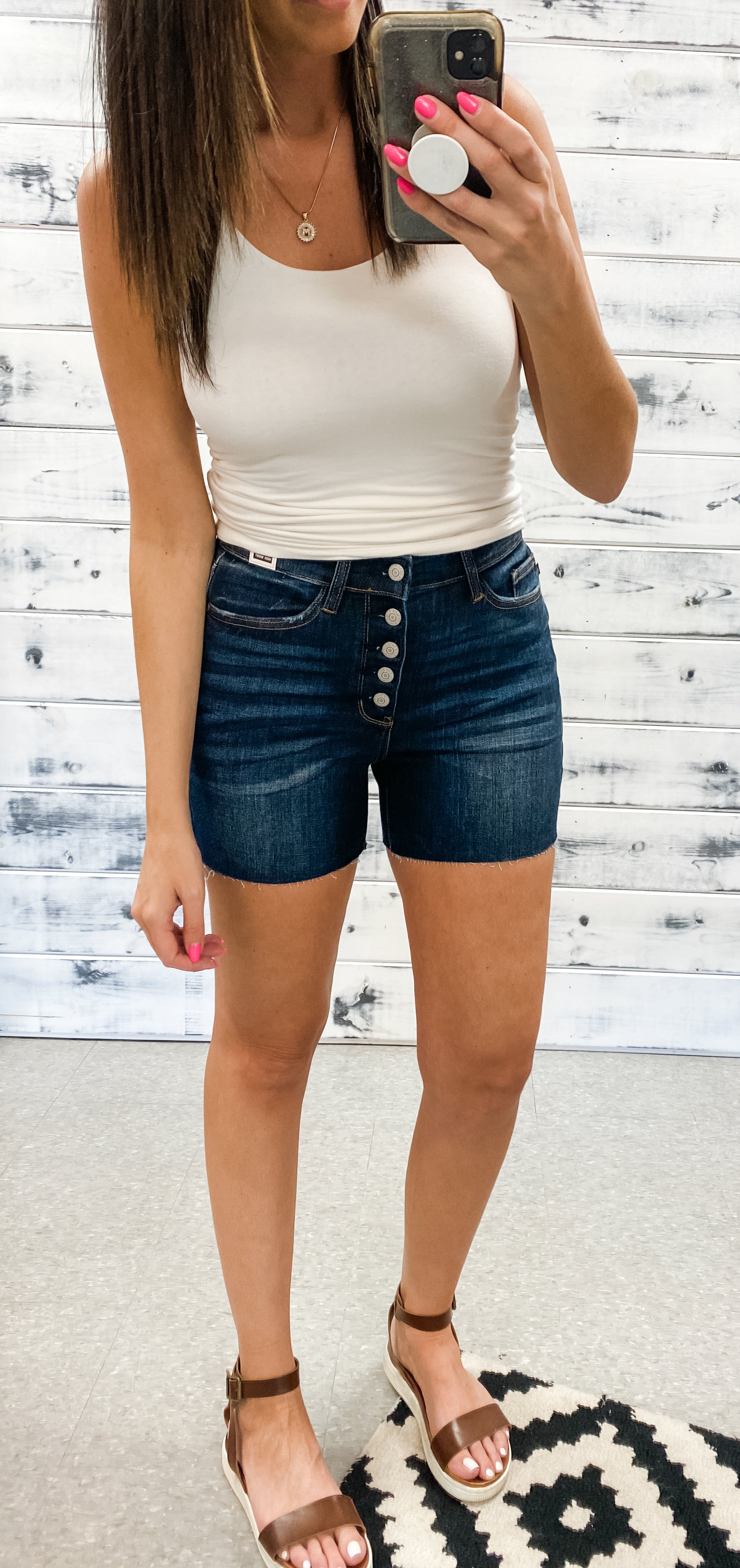 Jasmine Judy Blue Shorts – DART Boutique