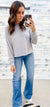 Heather Blue Softest Relaxed Top