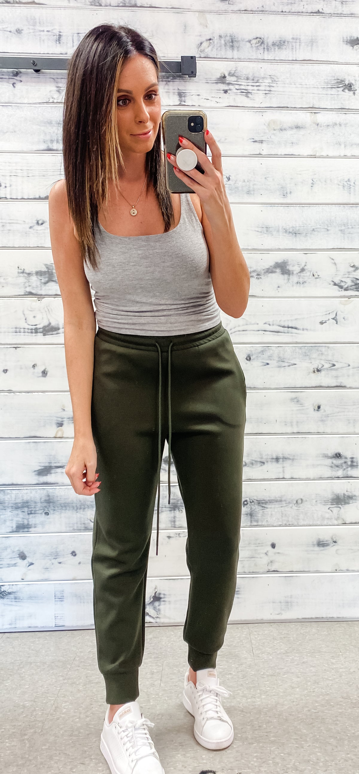 Olive Cozy Jogger