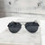 #2 Maxwell Aviator Black Frame/Black Lens Sunglasses